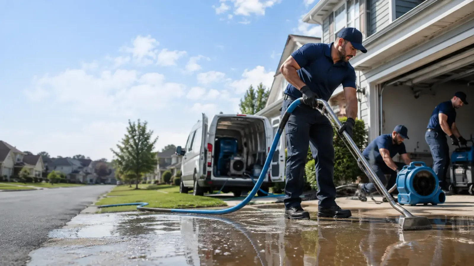 Flood Damage Restoration in Bell Gardens, CA